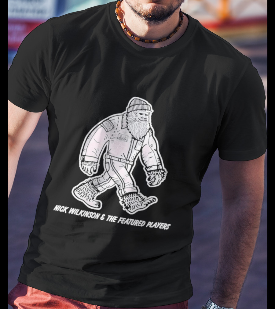 Nick Wilkinson And The Featured Players Bigfoot Lumberjack T-Shirt