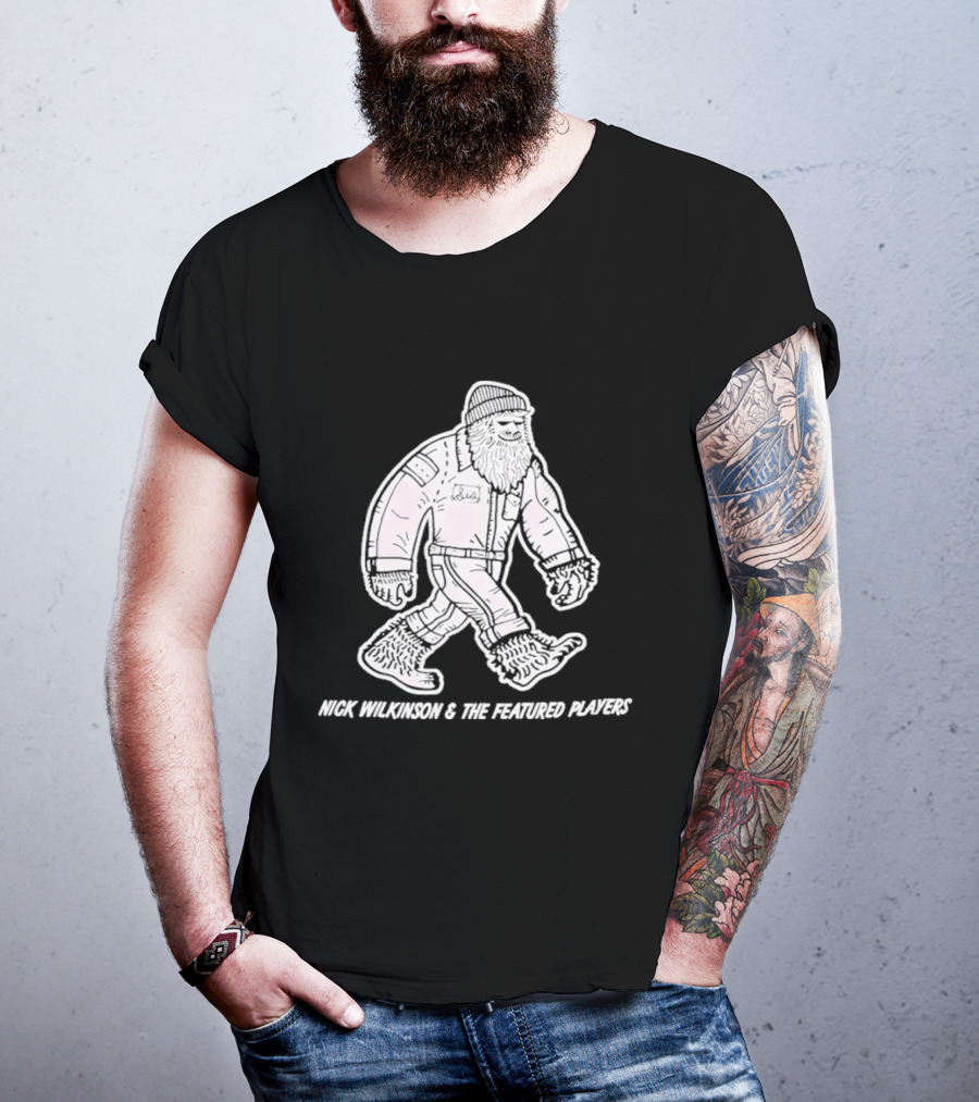 Nick Wilkinson And The Featured Players Bigfoot Lumberjack T-Shirt