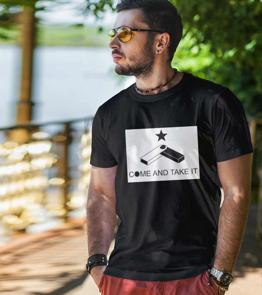 Come And Take It USB Stick Meme By Punk 6529 T-Shirt
