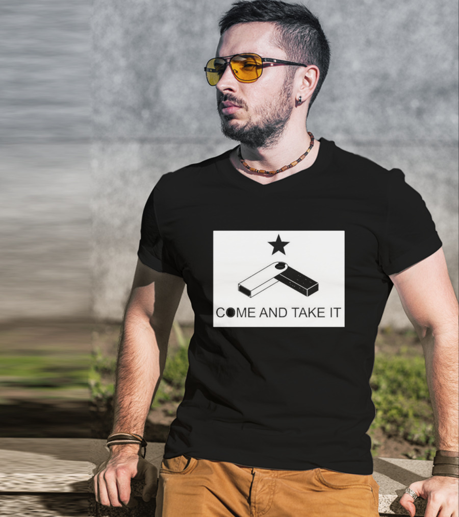 Come And Take It USB Stick Meme By Punk 6529 T-Shirt