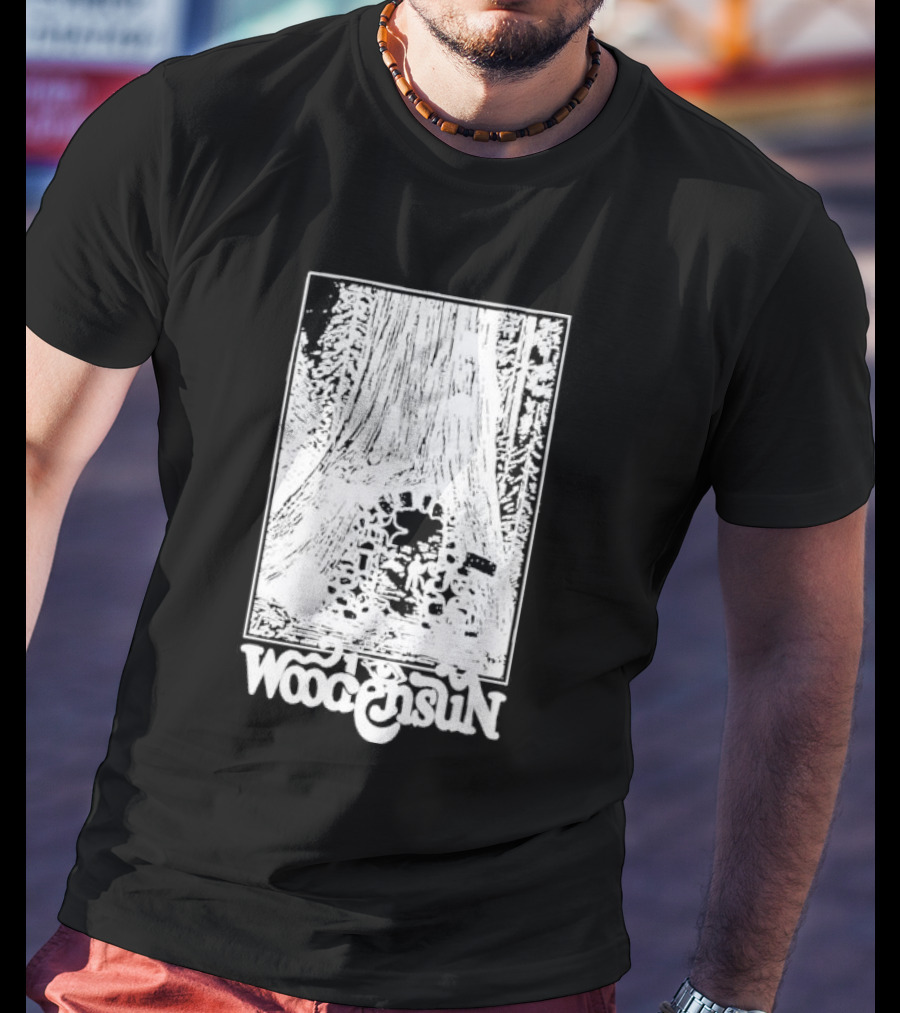 Woodensun Enchanted Realm Beneath The Giant Tree T-Shirt