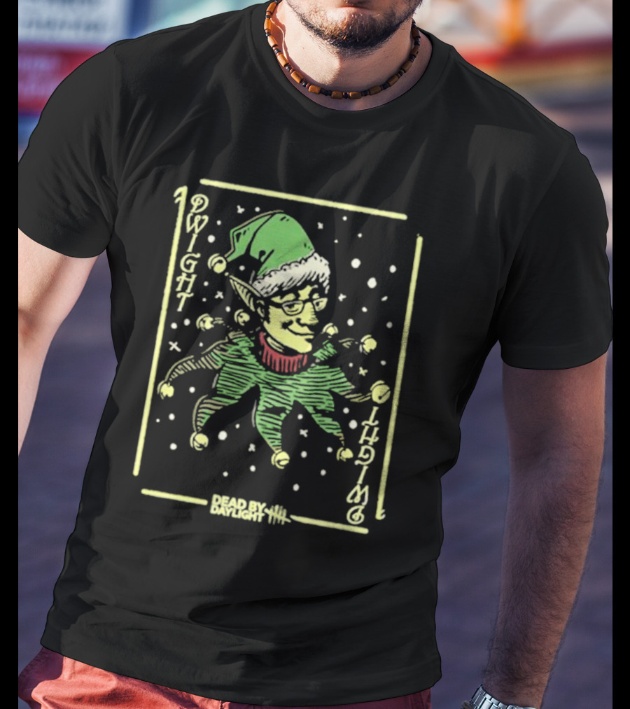 Dead By Daylight Dwight In Dwelf Christmas Attire T-Shirt