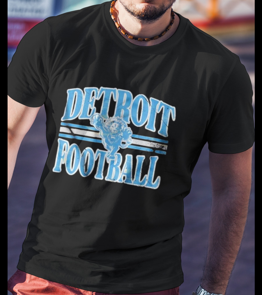 Detroit Lions Football Detroit Football T-Shirt