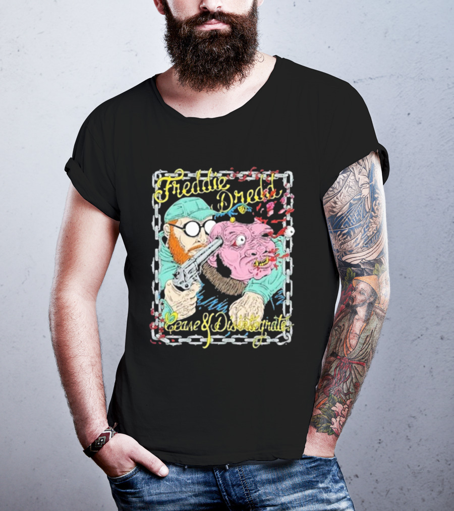 Freddie Dredd Cease And Disintegrate Piggy T-Shirt