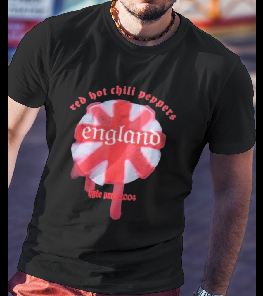 Red Hot Chili Peppers Hyde Park England 2004 T-Shirt