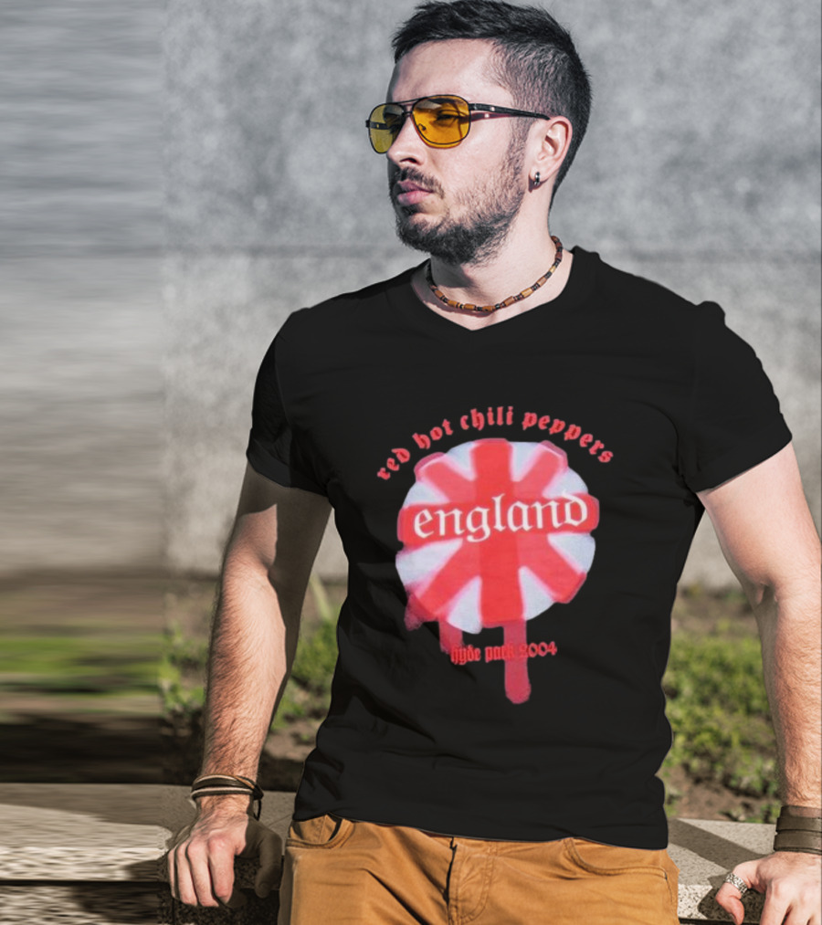 Red Hot Chili Peppers Hyde Park England 2004 T-Shirt