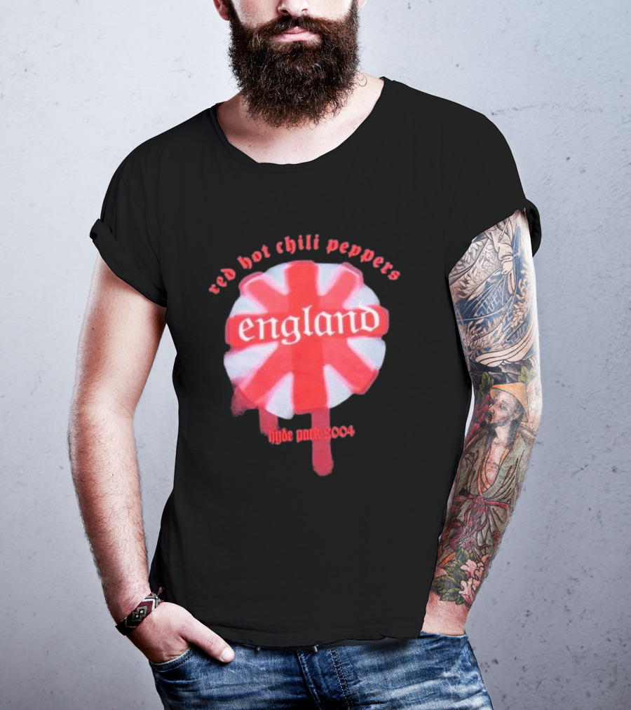 Red Hot Chili Peppers Hyde Park England 2004 T-Shirt