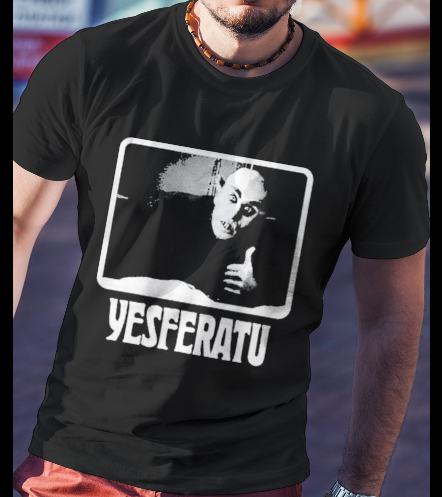 Seán Ono Lennon Yesferatu Nosferatu Vampire Thumbs Up T-Shirt