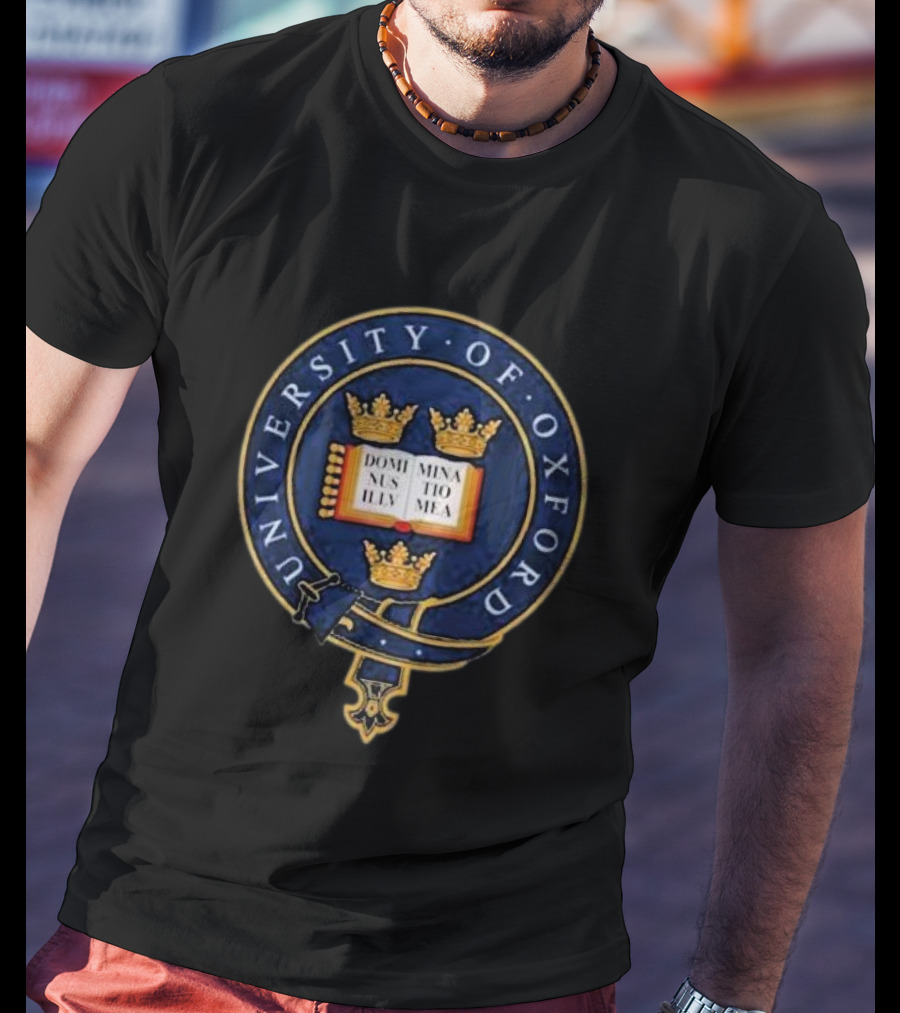 University Of Oxford Emblem Dominus Illuminatio Mea T-Shirt