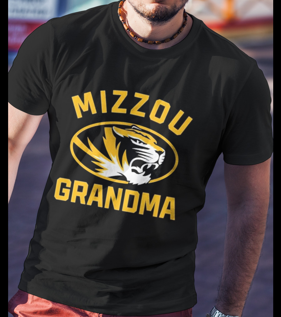 Mizzou Grandma Tiger Head T-Shirt