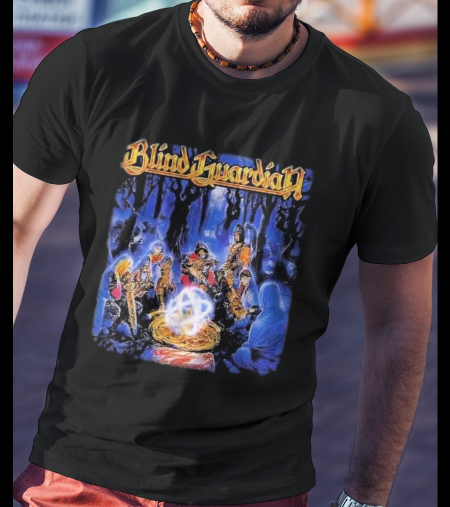 Blind Guardian Imagination From The Other Side Album Art Fantasy Gathering T-Shirt
