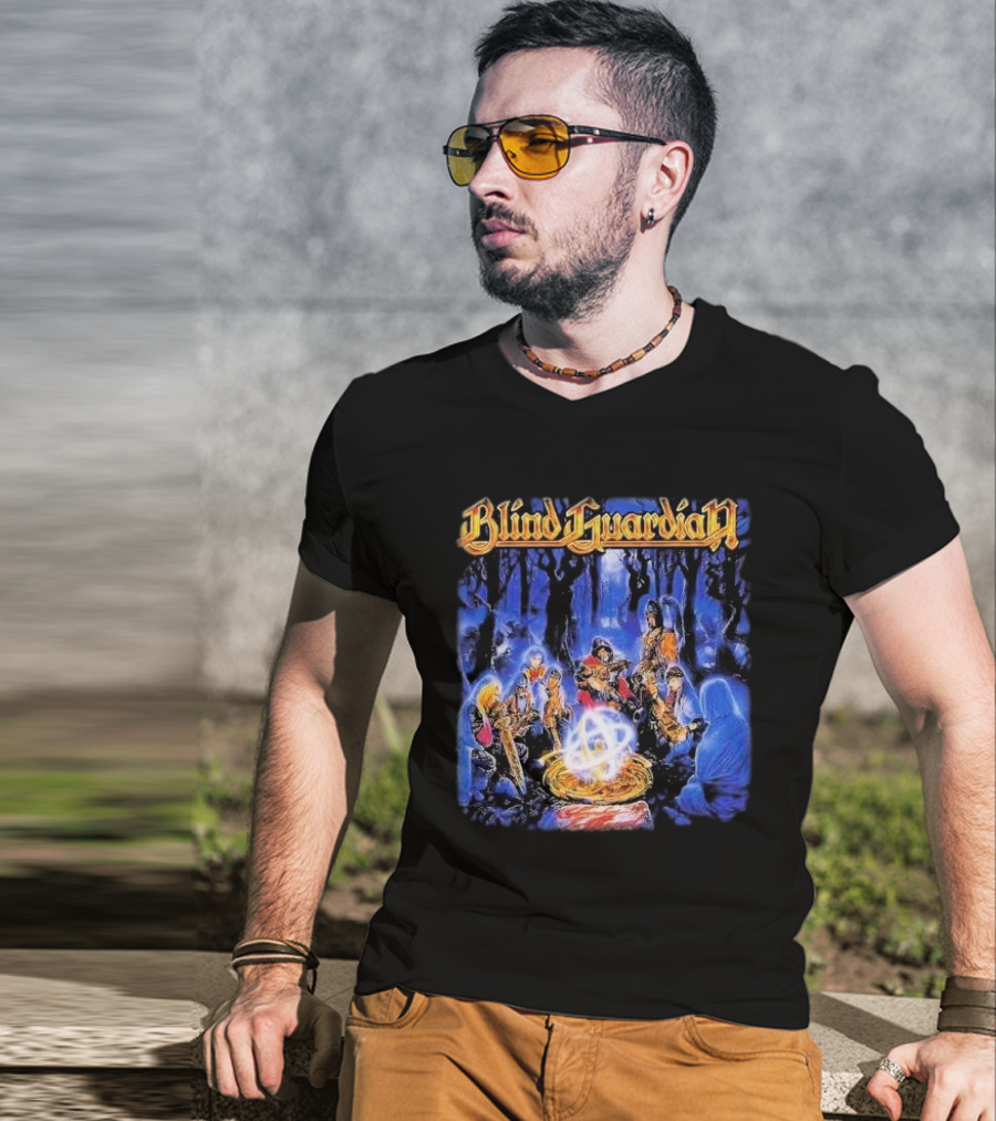 Blind Guardian Imagination From The Other Side Album Art Fantasy Gathering T-Shirt
