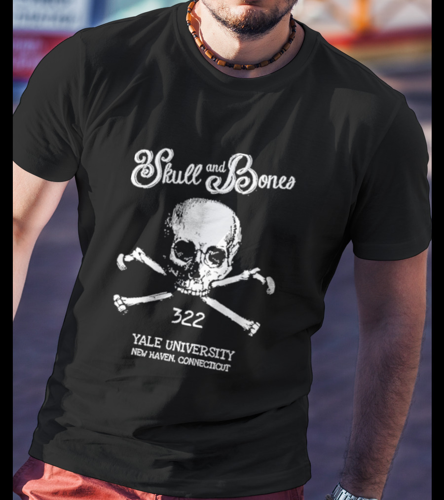 Skull And Bones 322 Yale University New Haven Connecticut T-Shirt