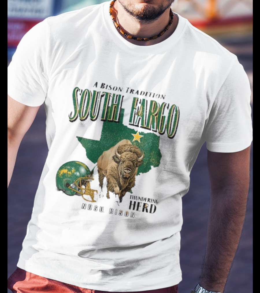 A Bison Tradition South Fargo Thundering Herd NDSU Bison T-Shirt