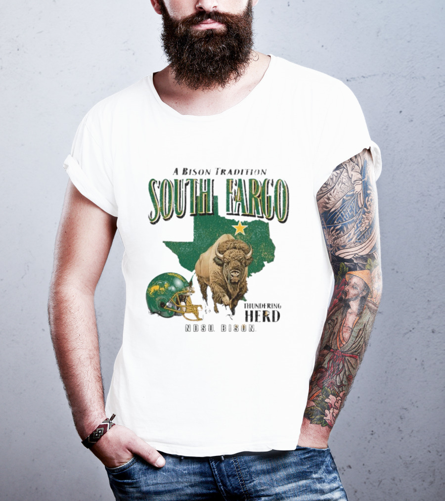 A Bison Tradition South Fargo Thundering Herd NDSU Bison T-Shirt
