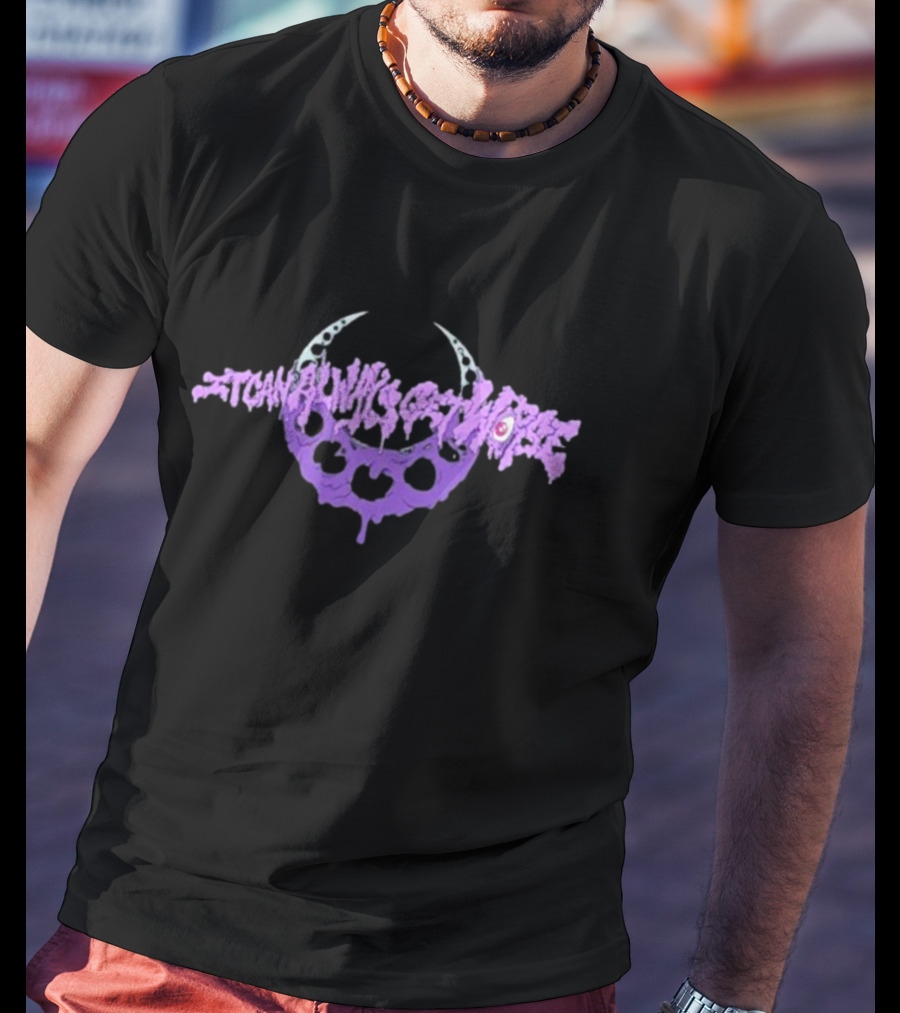 The Acacia Strain It Can Always Get Worse Crescent Skull T-Shirt
