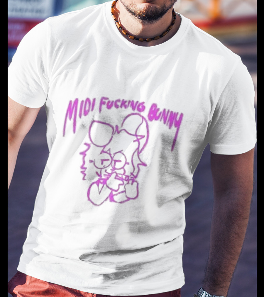 Midi Effin Bunny Effing Bunny Character T-Shirt