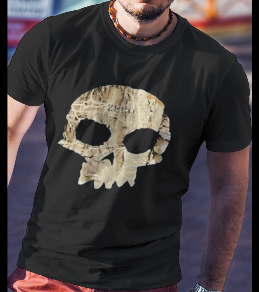 Zero Skateboards Realtree Camo Skull T-Shirt