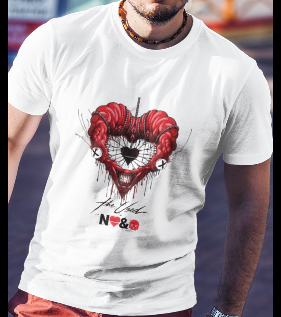 The Used In Love And Death N&XX Heart T-Shirt