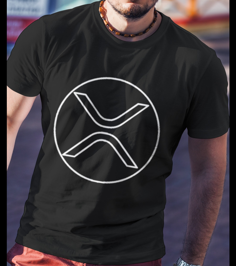 Lyndsey Wearing XRP Symbol T-Shirt