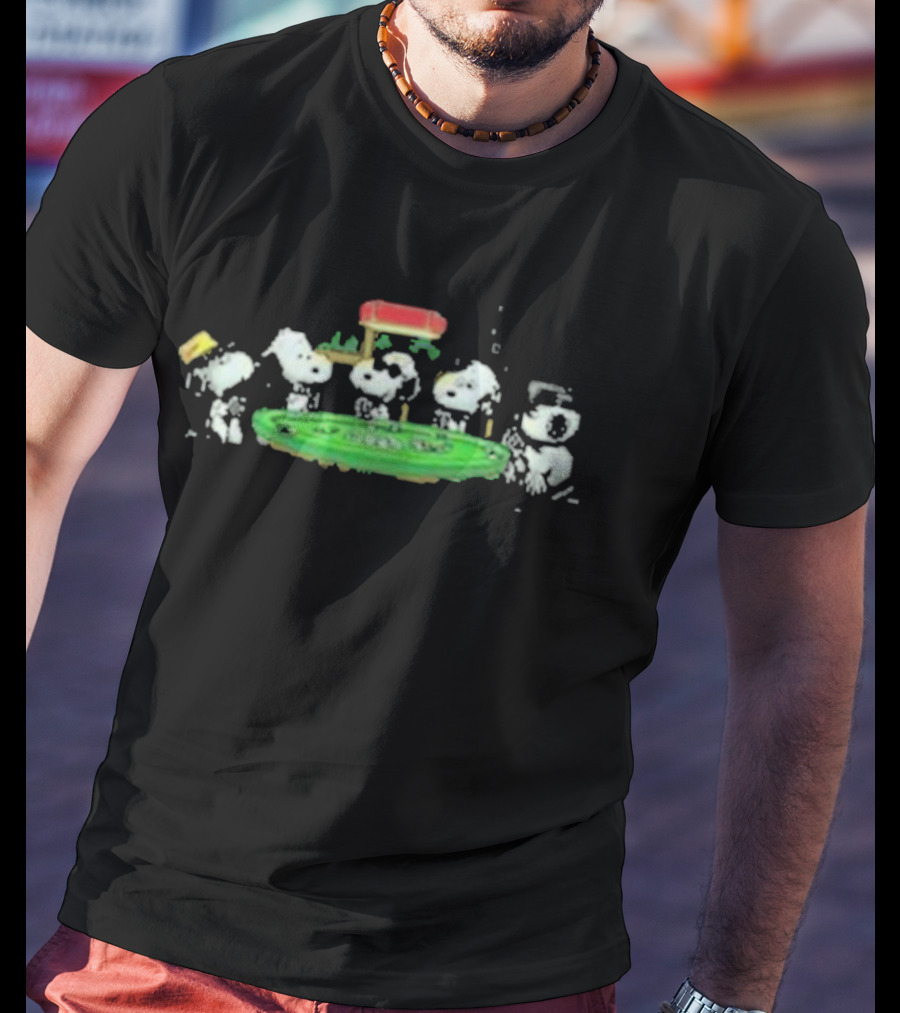Peanuts Snoopy Poker Game With Friends T-Shirt