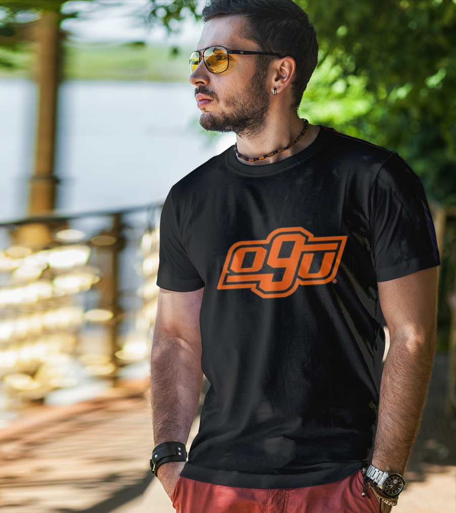 Tattoo Baker Okie Lite Fire Gundy 0-9 OSU T-Shirt