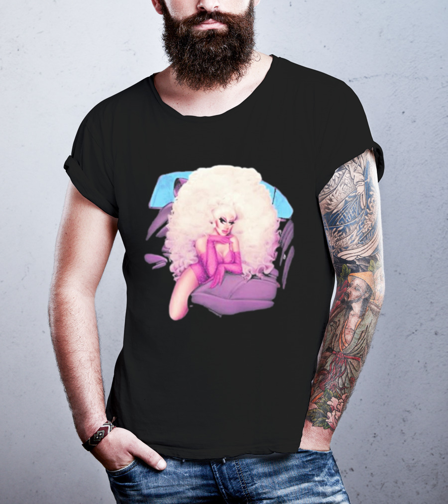 Trixie Mattel Glamorous Blonde Drag In Backseat T-Shirt