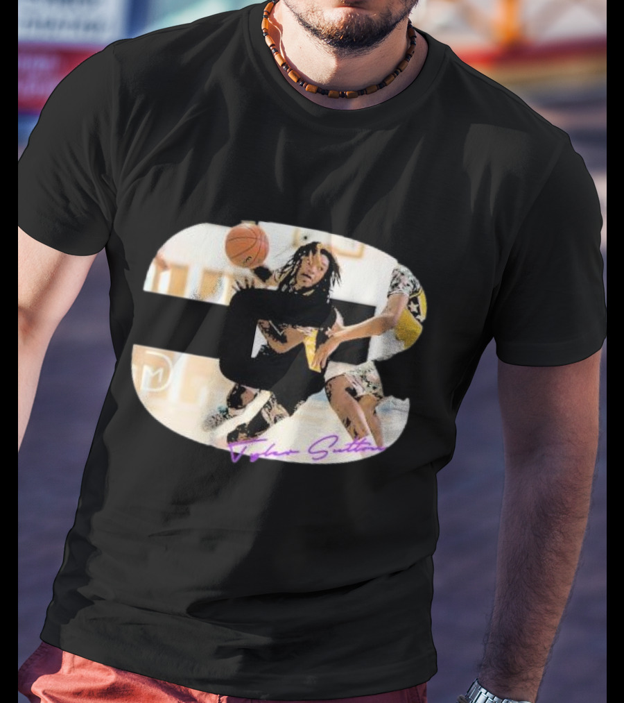 Tyler Sutton Basketball Crossover Signature T-Shirt