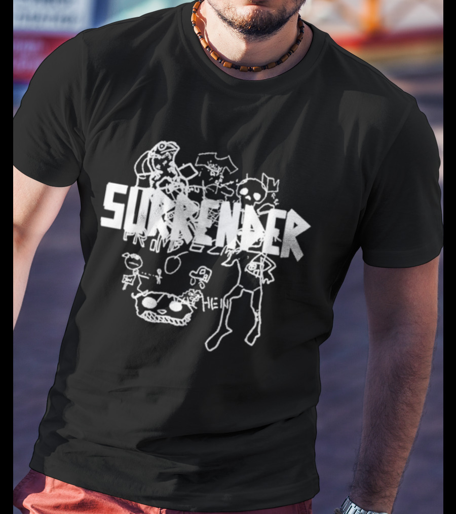 Surrender Ugo Lets Hugo Doodle T-Shirt
