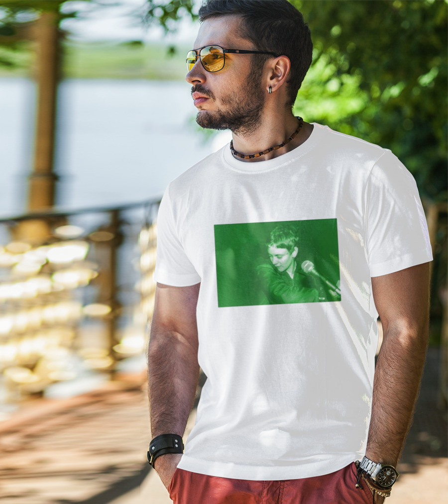 Joyce Manor Dear Nora Green Microphone Performance T-Shirt