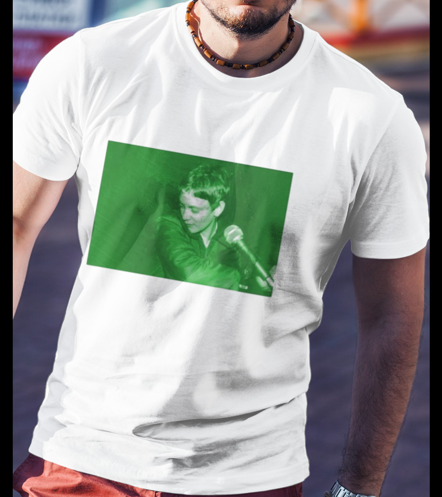 Joyce Manor Dear Nora Green Microphone Performance T-Shirt
