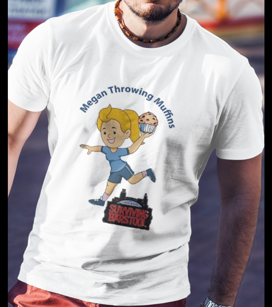 Megan Throwing Muffins Chicago Surviving T-Shirt