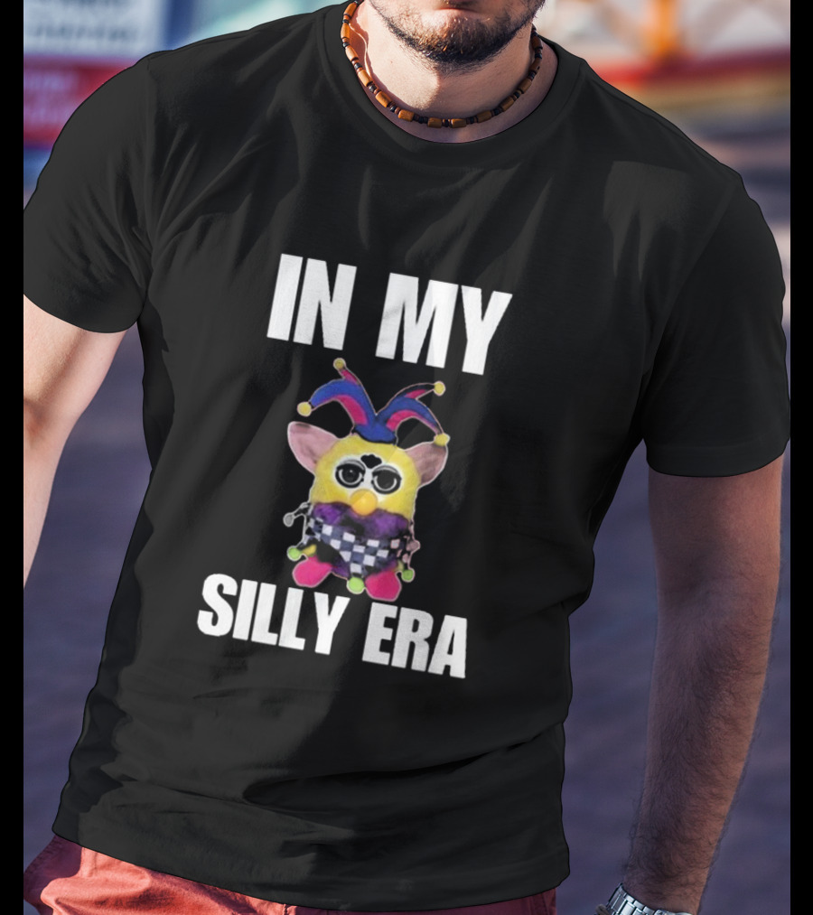 In My Silly Era Furby Jester Costume Fun Retro Vibes T-Shirt