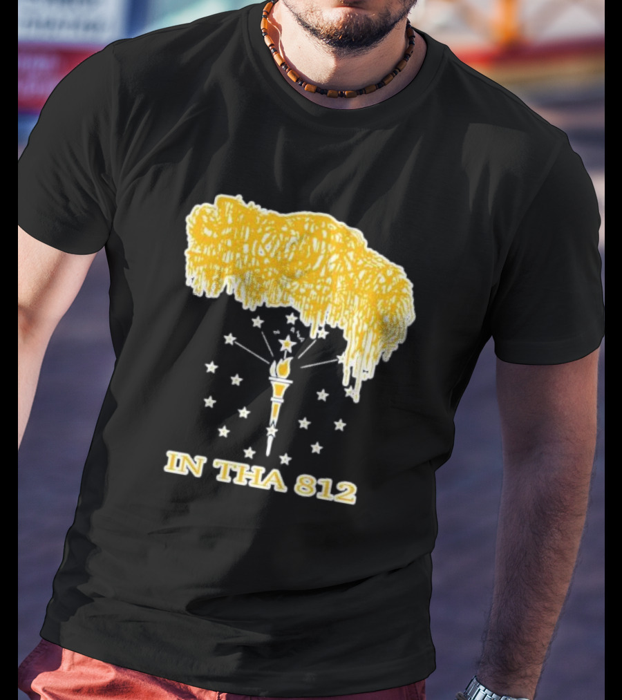 Indiana In Tha 812 Stars Torch Noodles T-Shirt