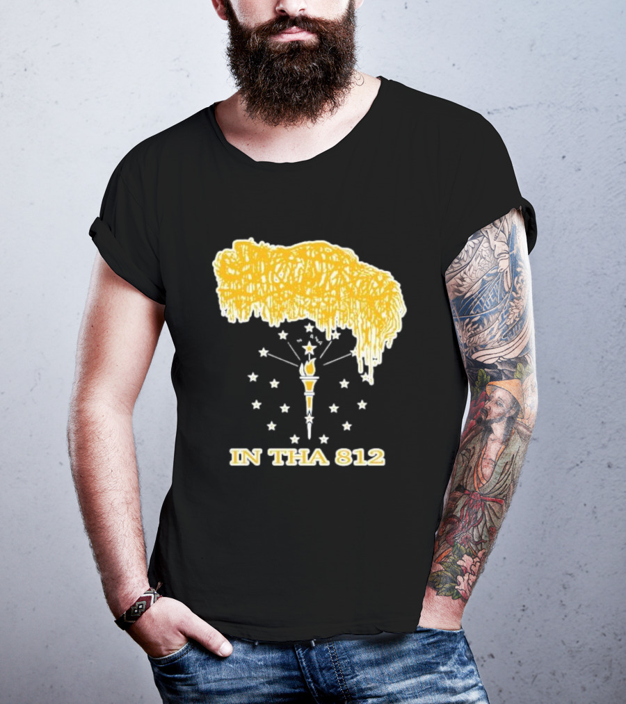 Indiana In Tha 812 Stars Torch Noodles T-Shirt