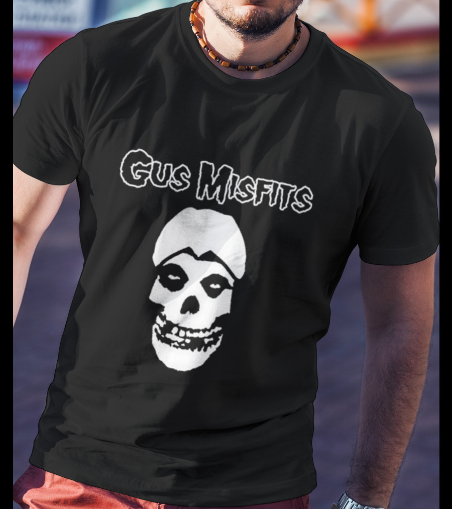 Gus Misfits Skull Logo T-Shirt