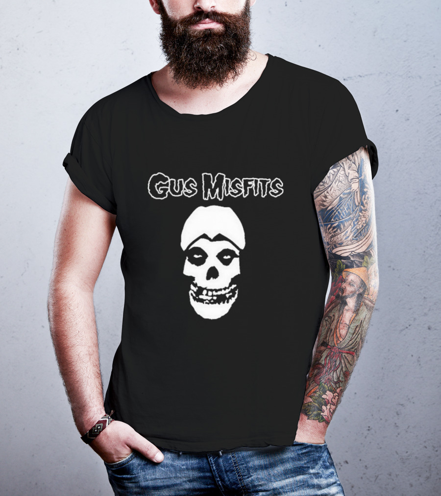Gus Misfits Skull Logo T-Shirt