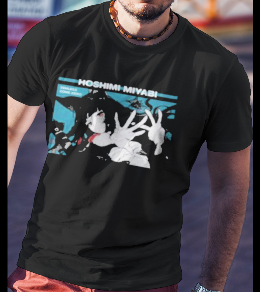 Hoshimi Miyabi Zenless Zone Zero Anime Character T-Shirt