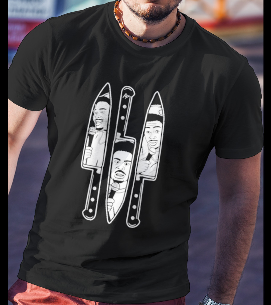 Kam Patterson Killers Only Knives And Microphones Trio T-Shirt