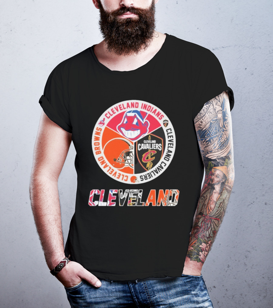 Cleveland Indians Cleveland Browns Cleveland Cavaliers Cleveland T-Shirt