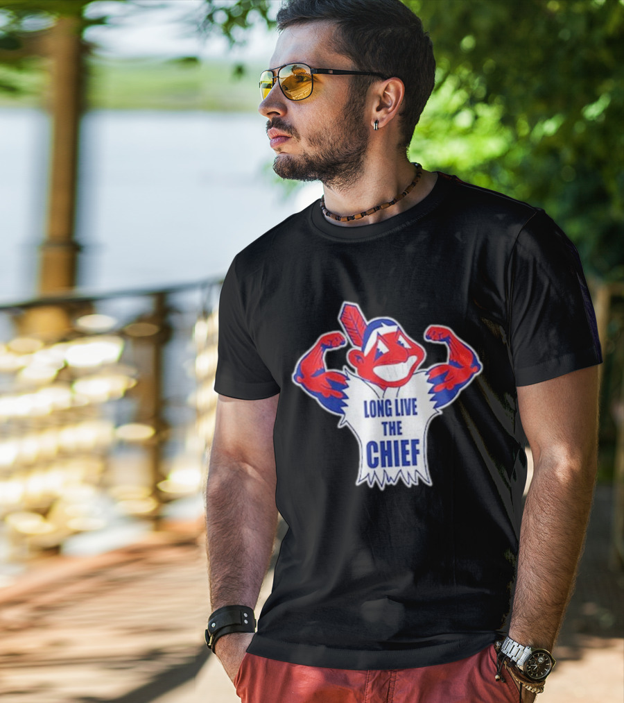 Cleveland Indians Chief Wahoo Long Live The Chief T-Shirt