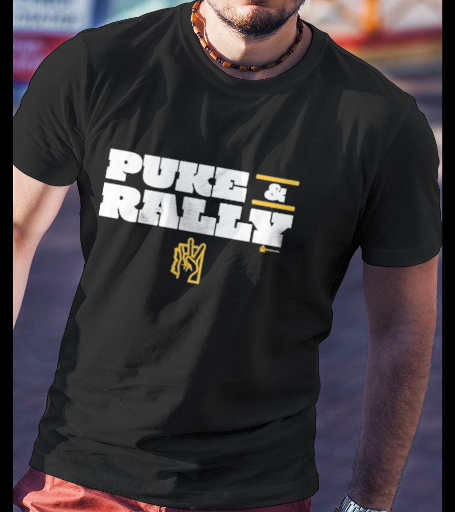 Dan Trujillo Puke And Rally Victory Sign T-Shirt