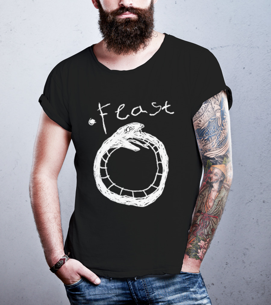 Feast Ouroboros Snake Circle T-Shirt