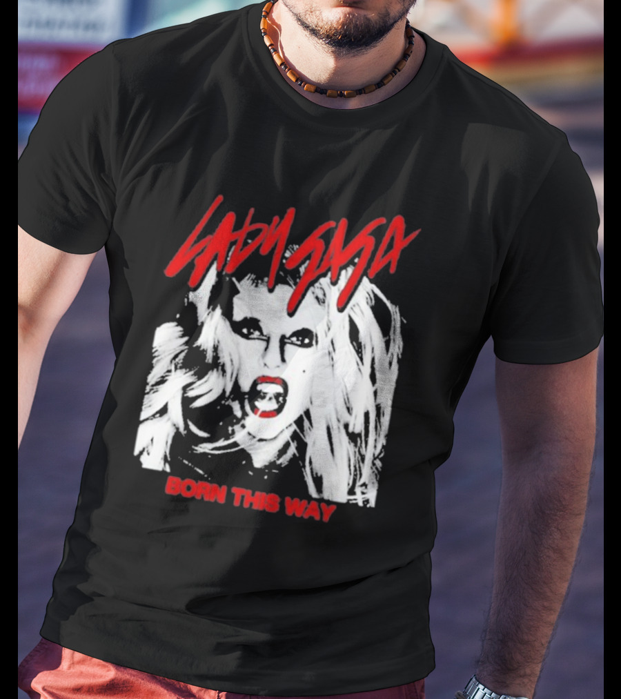 Lady Gaga Born This Way Artwork T-Shirt
