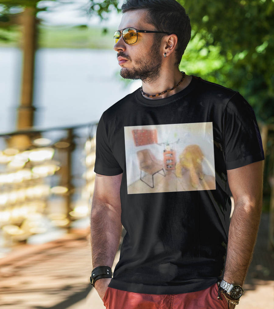 Emergency Intercom Friendship Chairs Cozy Setting T-Shirt