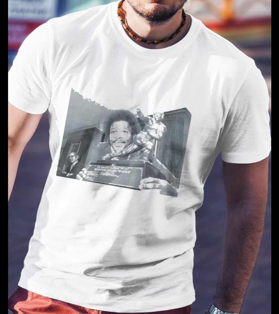 Archie Griffin Iconic Heisman Trophy T-Shirt