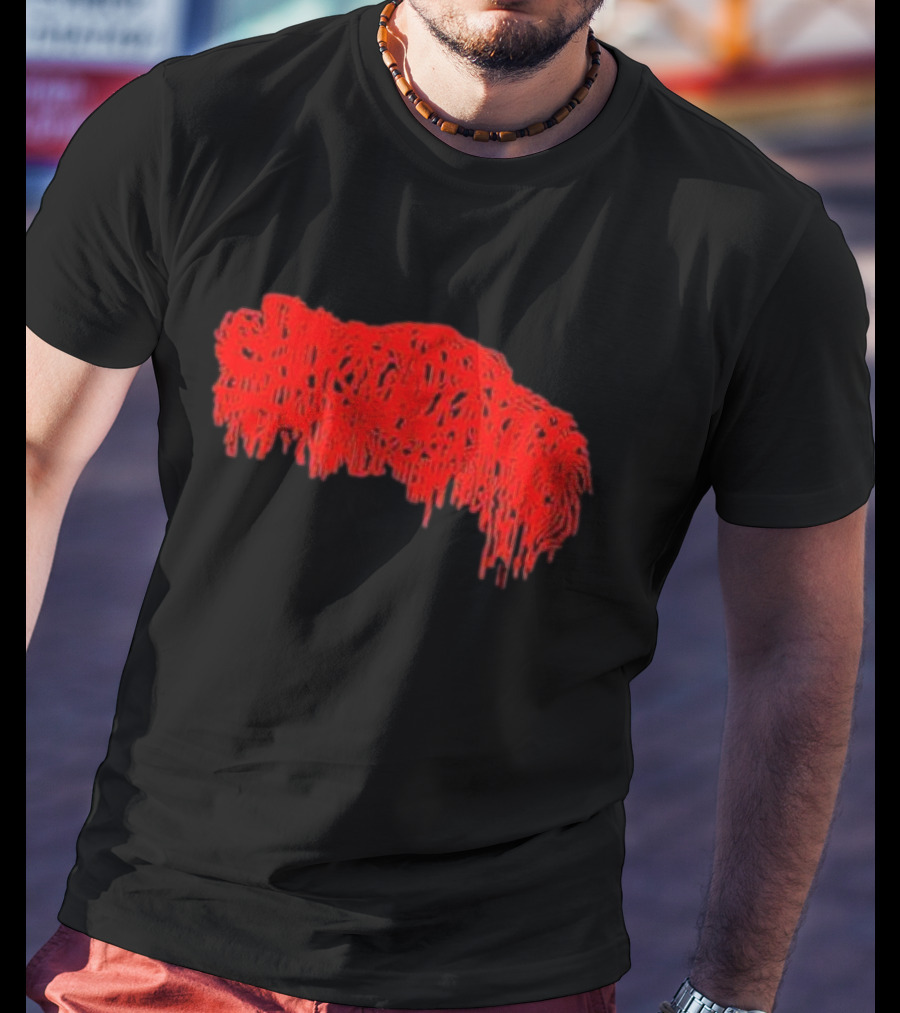 Mcneely Sanguisugabogg Red Dripping Text T-Shirt