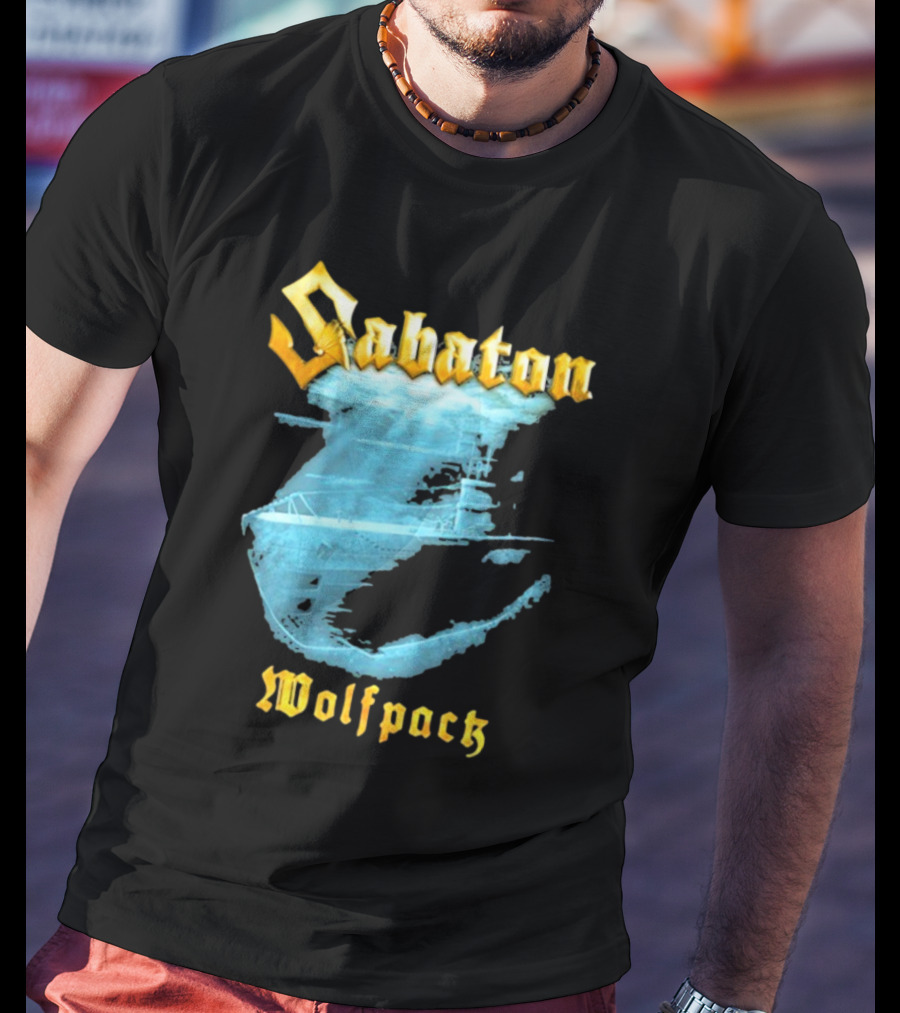 Sabaton Wolfpack Submarine Battle Reflection T-Shirt