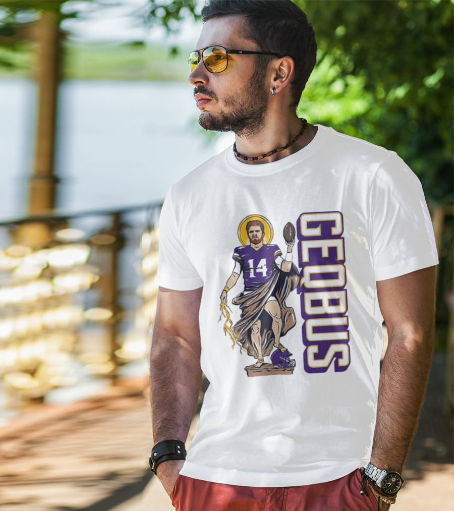 Sam Darnold GEQBUS Football Icon Blessed Athletic T-Shirt