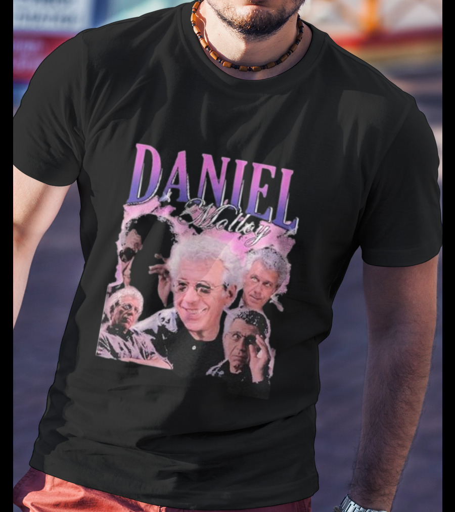 Daniel Molloy Vintage Collage Pink And Purple Aesthetic T-Shirt